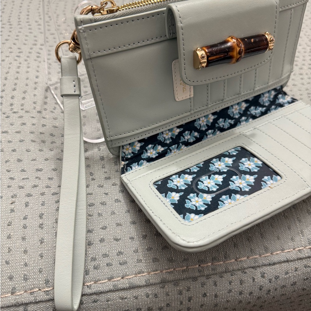 Spartina 449 Woven Bamboo Accent Wristlet - Picture 11 of 11